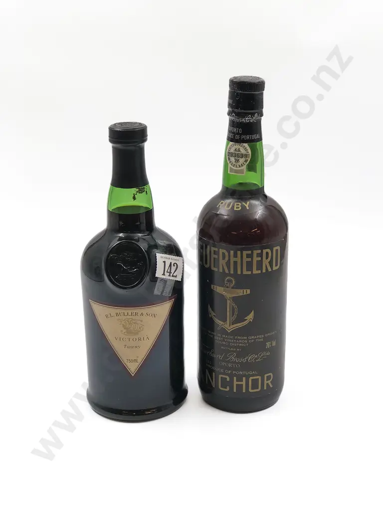 Two 750ml Bottles of Port Image 1++