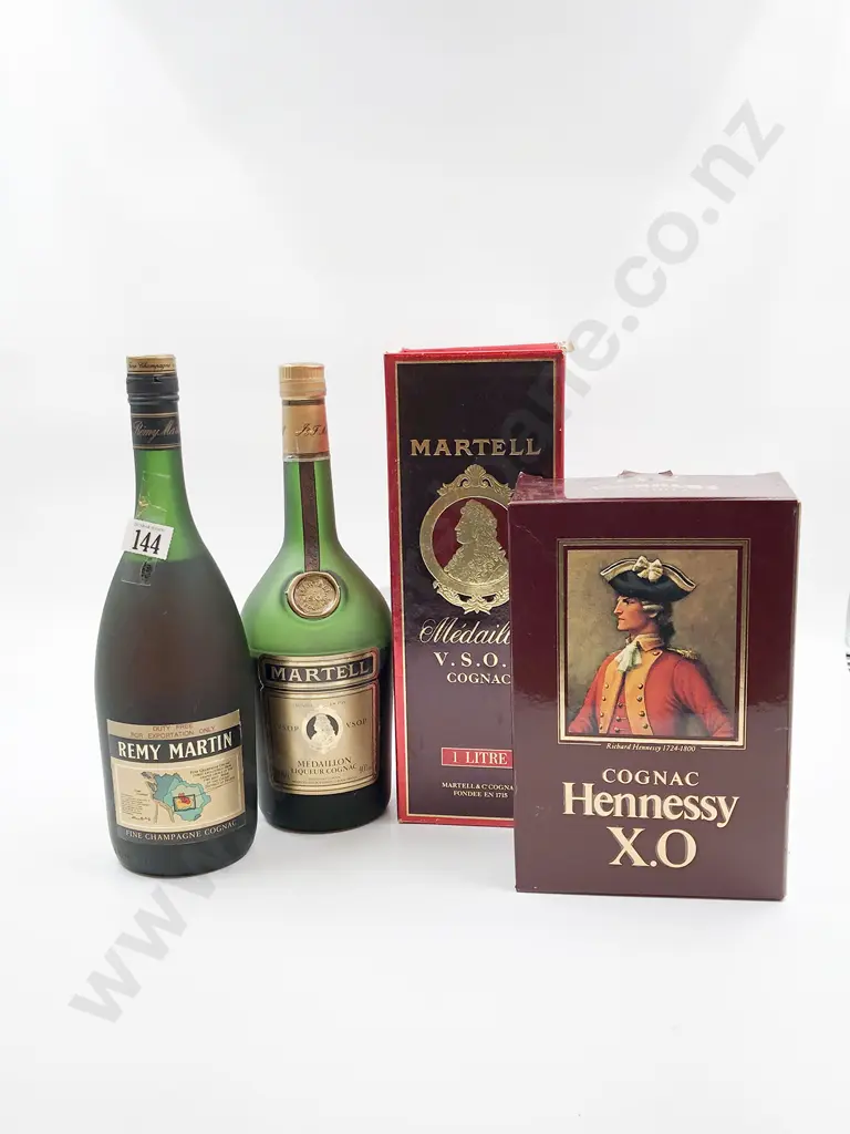 Three Bottles of Cognac Image 1++