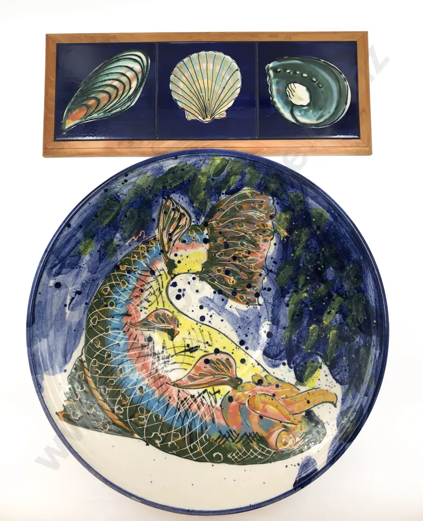 Decorative Charger and Tile Display Image 1++