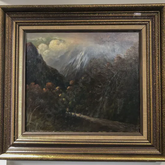 Mountain Pass Scene