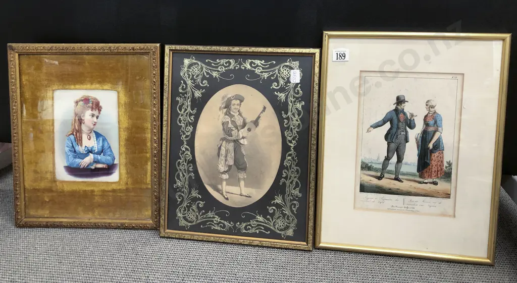 Three Assorted Antique Printed Works Image 1++