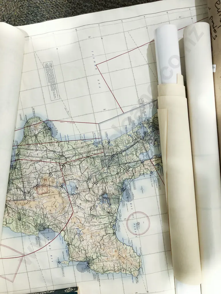 Eight Assorted Loose Maps Image 1++