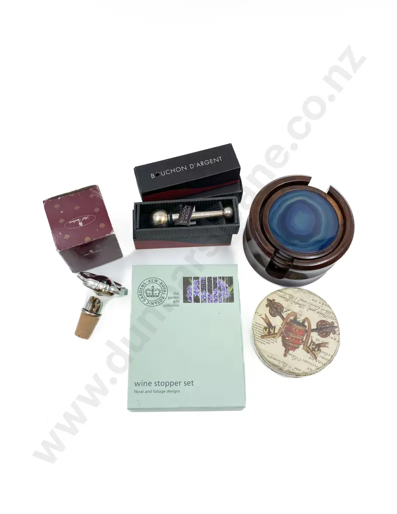 Qty of Assorted Including Coasters and Wine Stoppers etc Image 1++