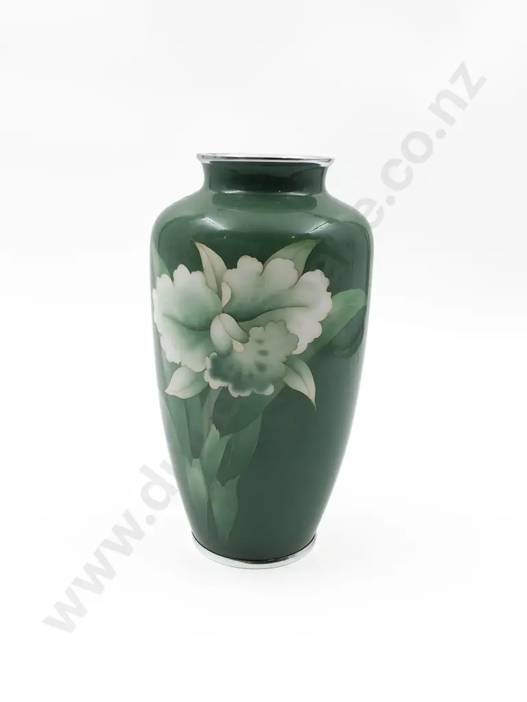Wireless Cloisonné Floral Vase Image 1++