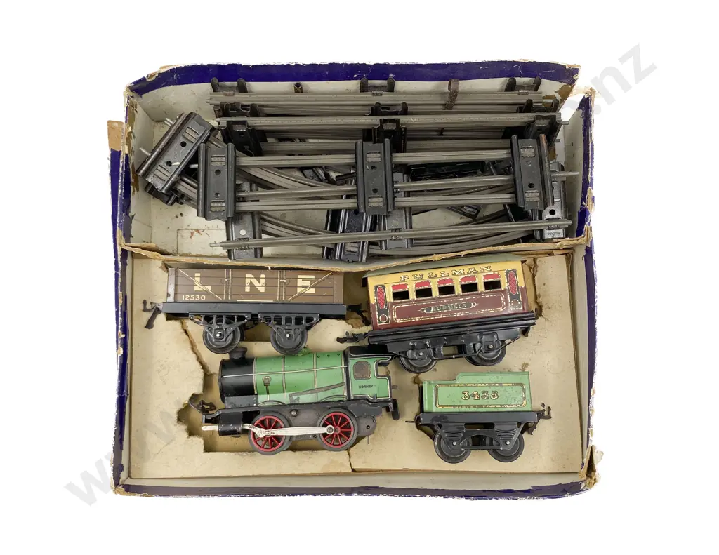 Boxed Hornby Train Set in Original Box (Faults) Image 1++