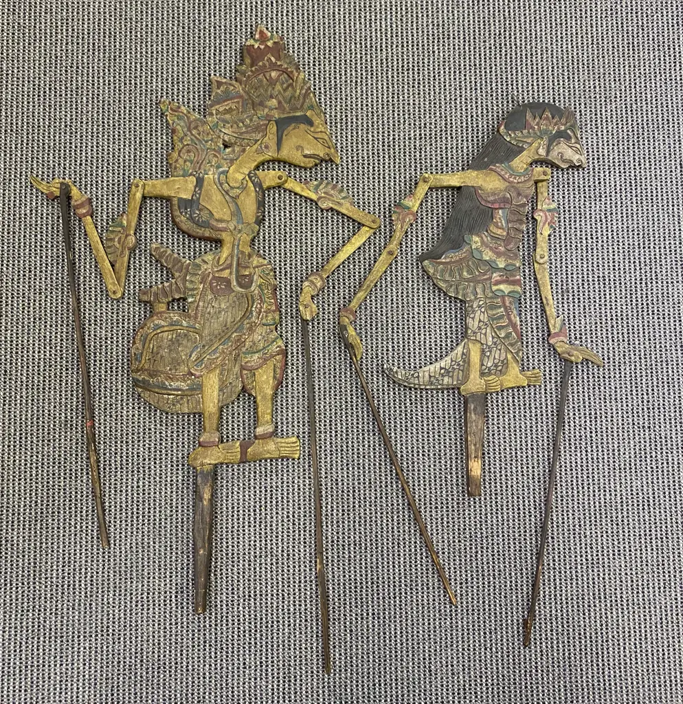 Vintage Carved Puppets Image 1++