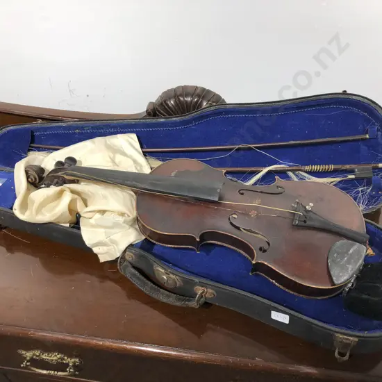 Violin in Case (Faults)