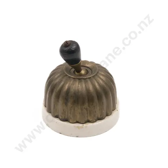 Antique Telac Brass Light Switch