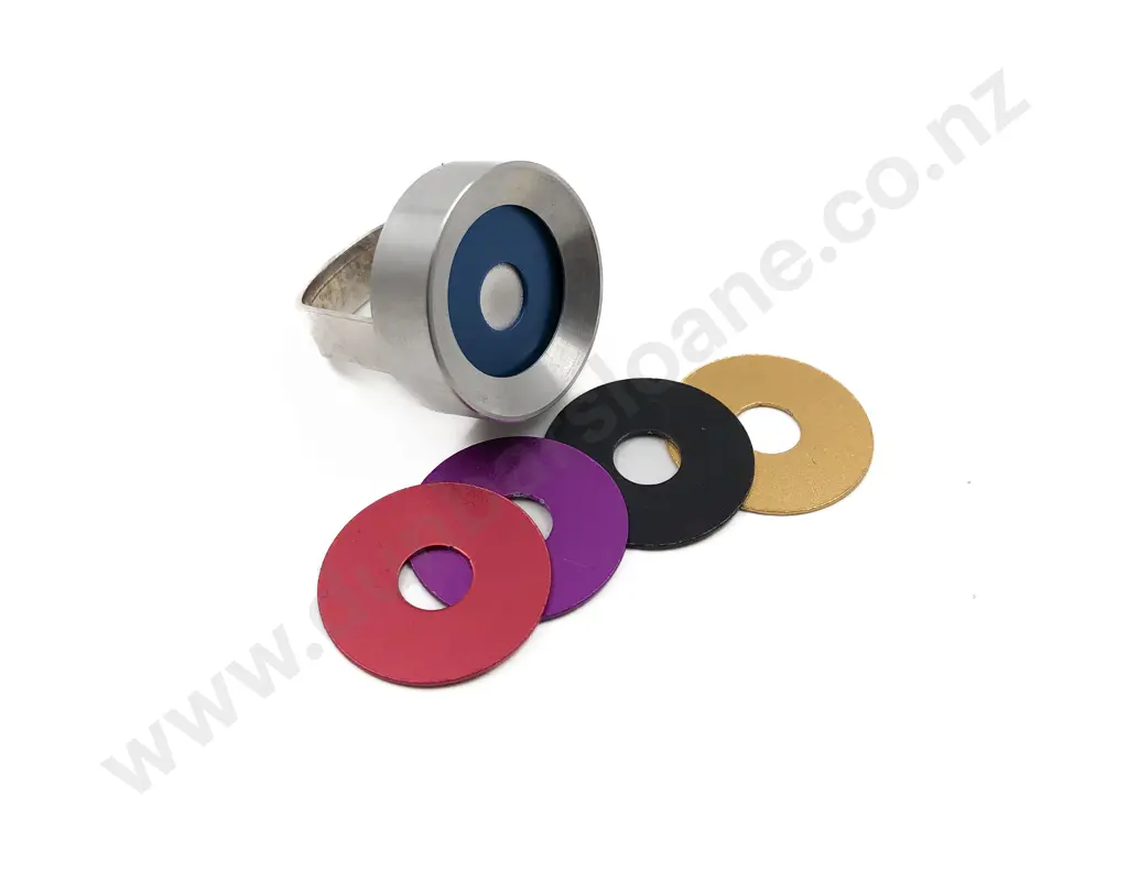 Iskin Aluminum Ring with Changeable Color Discs Image 1++