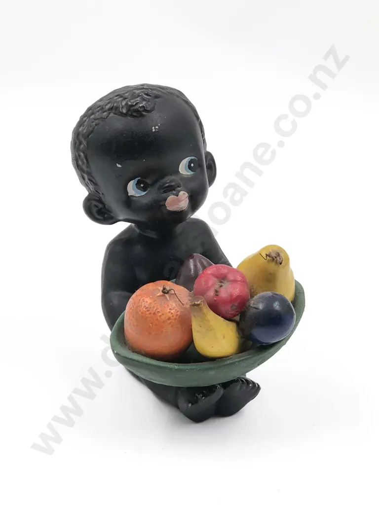 Vintage Baby and Fruit Ornament Image 1++