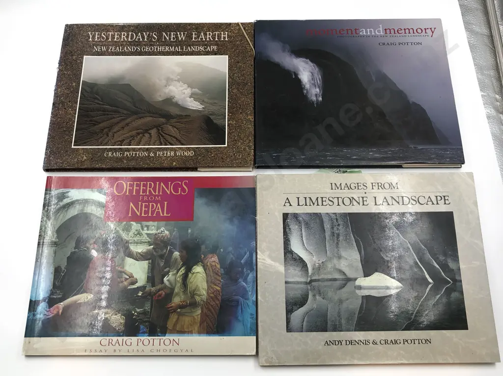 Four Assorted Photography Books Image 1++