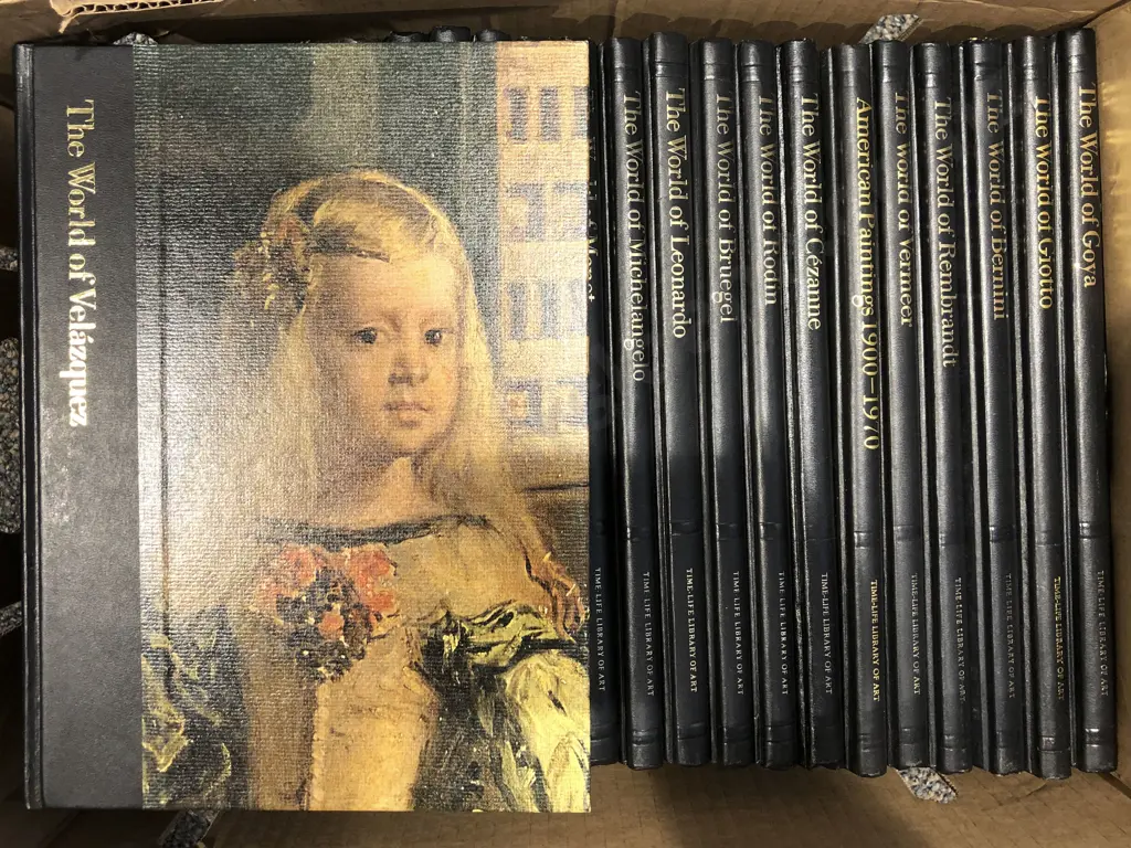 21 Time Life Library of Art Volumes Incl. Picasso and Van Gogh Etc. Image 1++