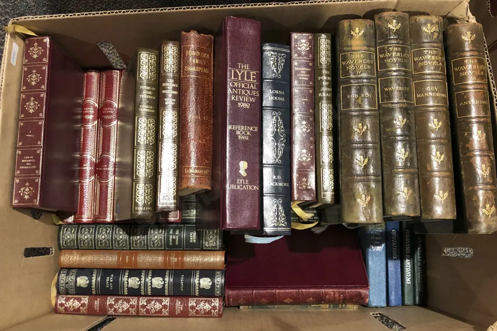 Box of Assorted Mainly Fiction Novels Incl. Dickens and Shakespeare Etc. Image 1++