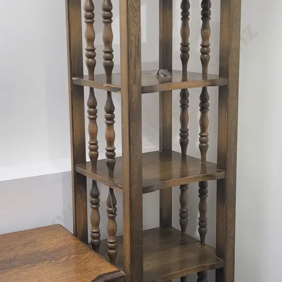 Single Drawer Five Tier Open Back Book Shelf (Minor Faults)