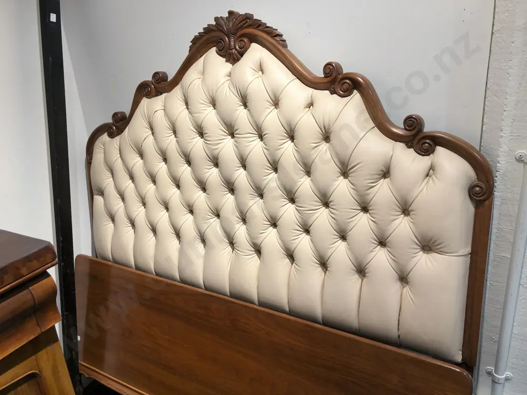 Button Back Head Board and End Image 1++