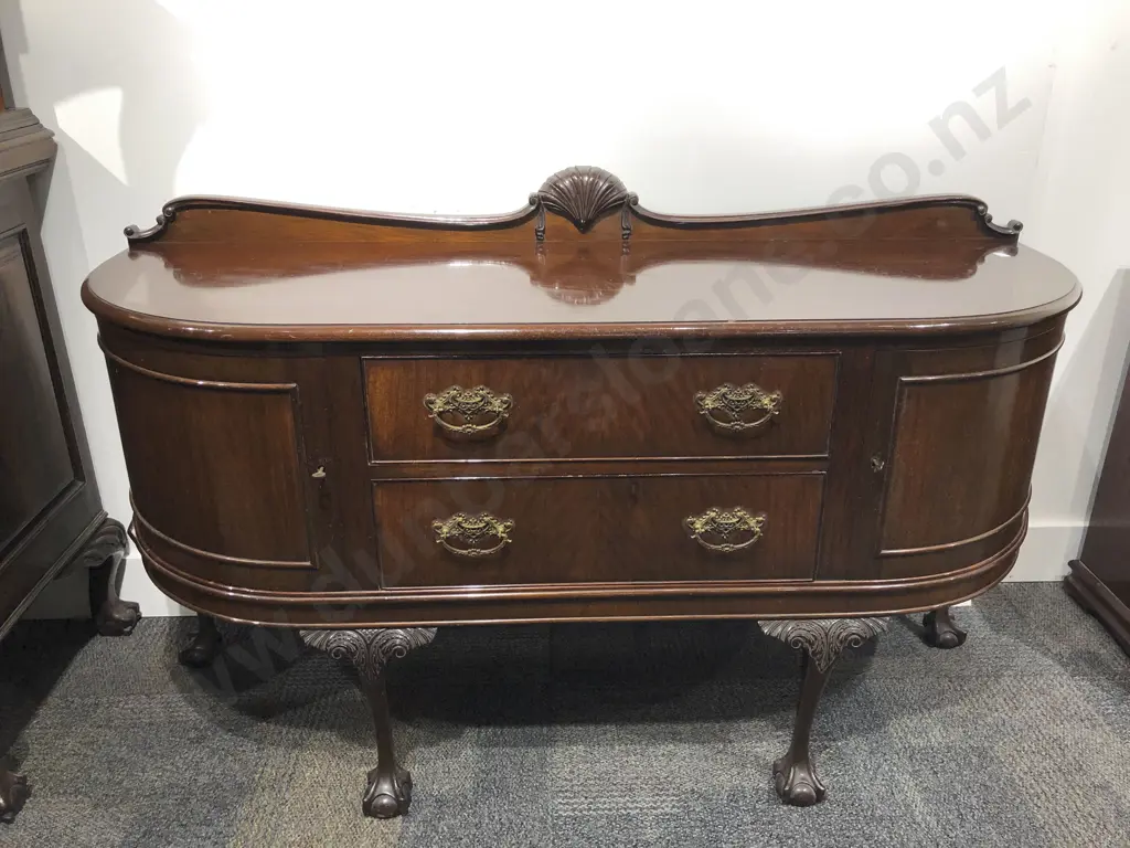 Reproduction Mahogany Sideboard Image 1++