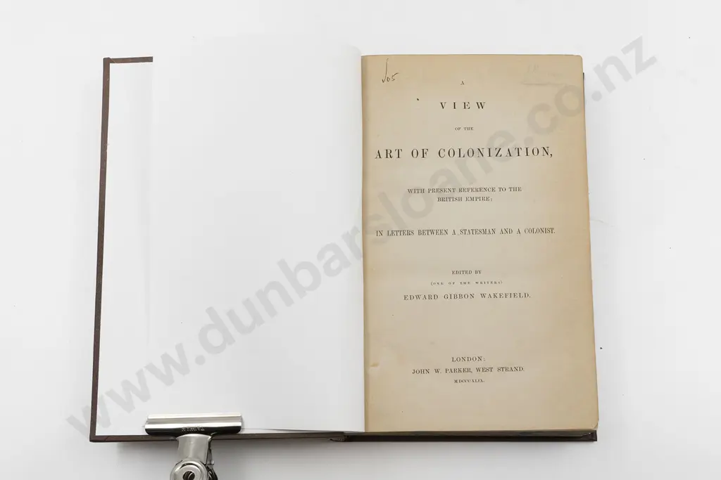 Wakefield Edward Gibbon (Editor) - A View Of The Art Of Colonization Image 1++