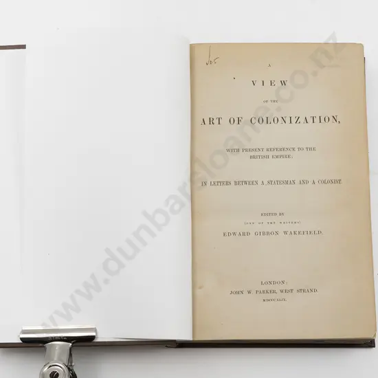 Wakefield Edward Gibbon (Editor) - A View Of The Art Of Colonization