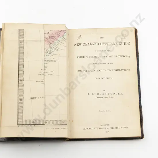 Cooper J Rhodes - (Capt 58th Foot Regt) The New Zealand Settlers Guide