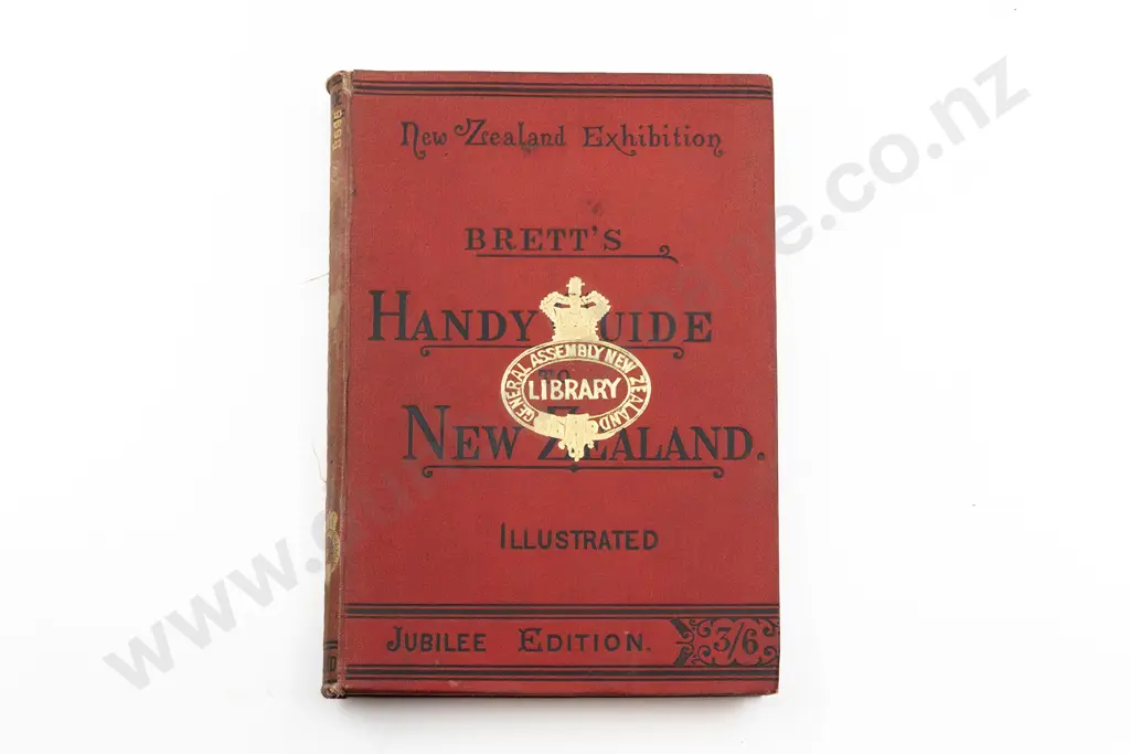 Bilbrough E Ernest (Editor) Brett's Handy Guide to New Zealand Image 1++