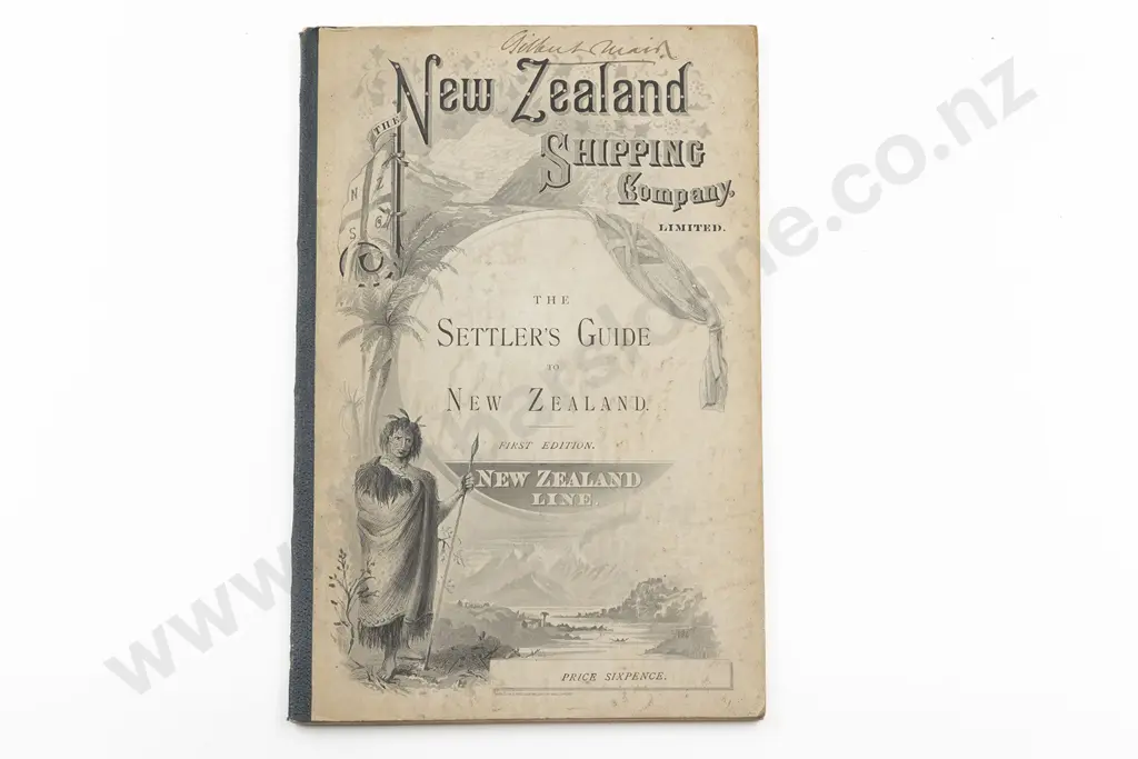 Bentley E L - The Settlers Guide To New Zealand Image 1++
