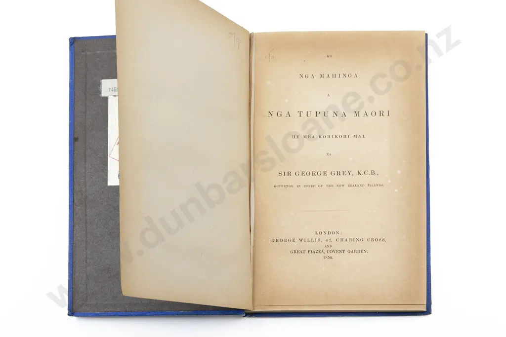 Grey Sir George - Ko Nga Mahinga A Nga Tupuna Maori Image 1++