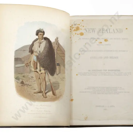 Hochstetter Dr Ferdinand von - New Zealand