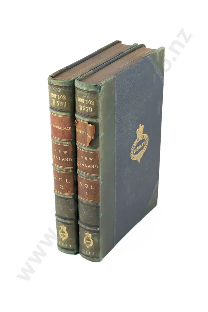 Dieffenbach Ernest - Travels In New Zealand (2 Volumes) Image 1++