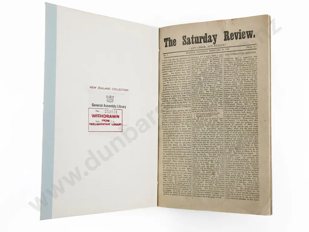 Bound Copies Of The Saturday Review Image 1++