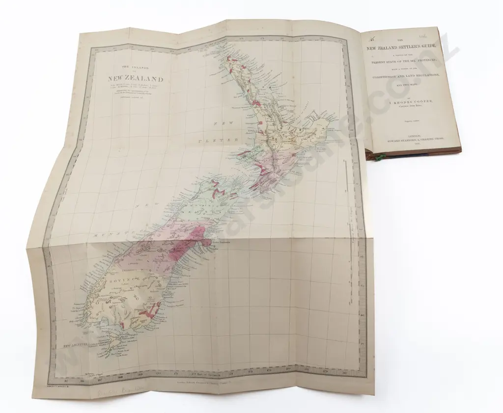 Cooper J Rhodes (Cape 58th Regt) - The New Zealand Settlers Guide Image 1++