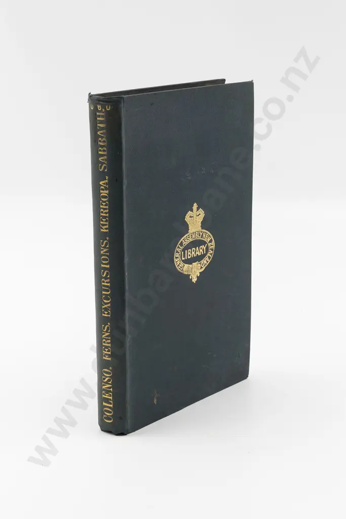 Colenso William - 6 Bound 19th Century Pamphlets Image 1++