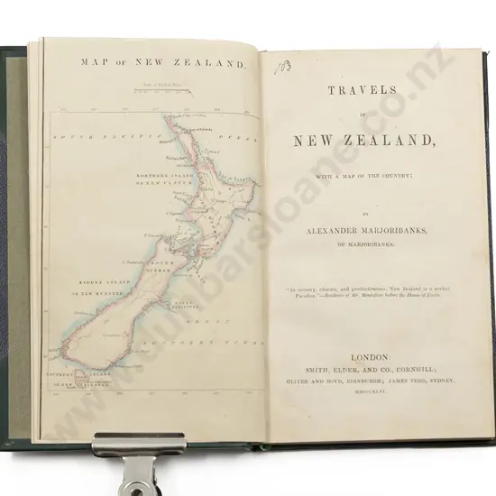 Marjoribanks Alexander - Travels In New Zealand