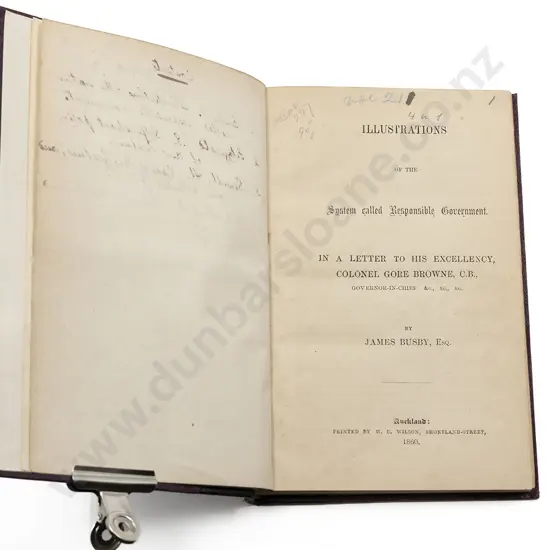Four Bound In 19th Century NZ Pamphlets