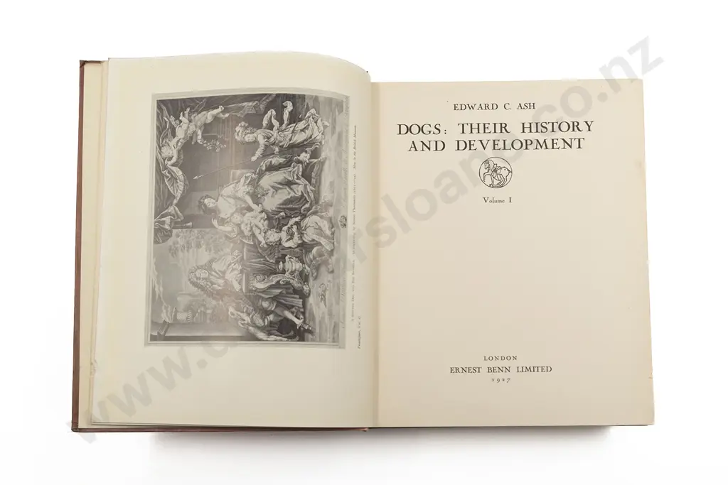 Ash Edward C - Dogs: Their History And Development (2 Volumes) Image 1++