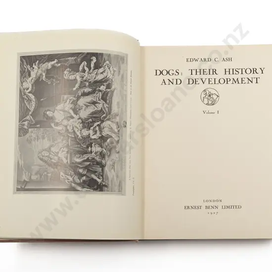 Ash Edward C - Dogs: Their History And Development (2 Volumes)