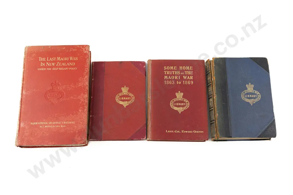 4 Maori War Related Volumes Image 1++