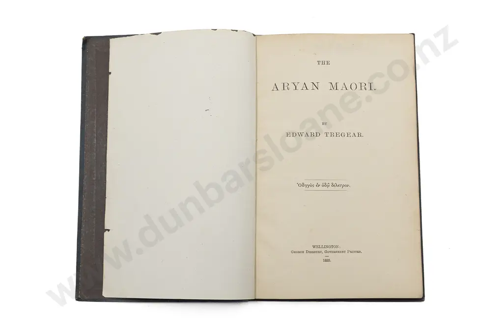 Tregear Edward - The Aryan Maori Image 1++