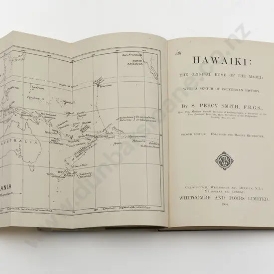 Smith S Percy - Hawaiki: The Original Home Of The Maori