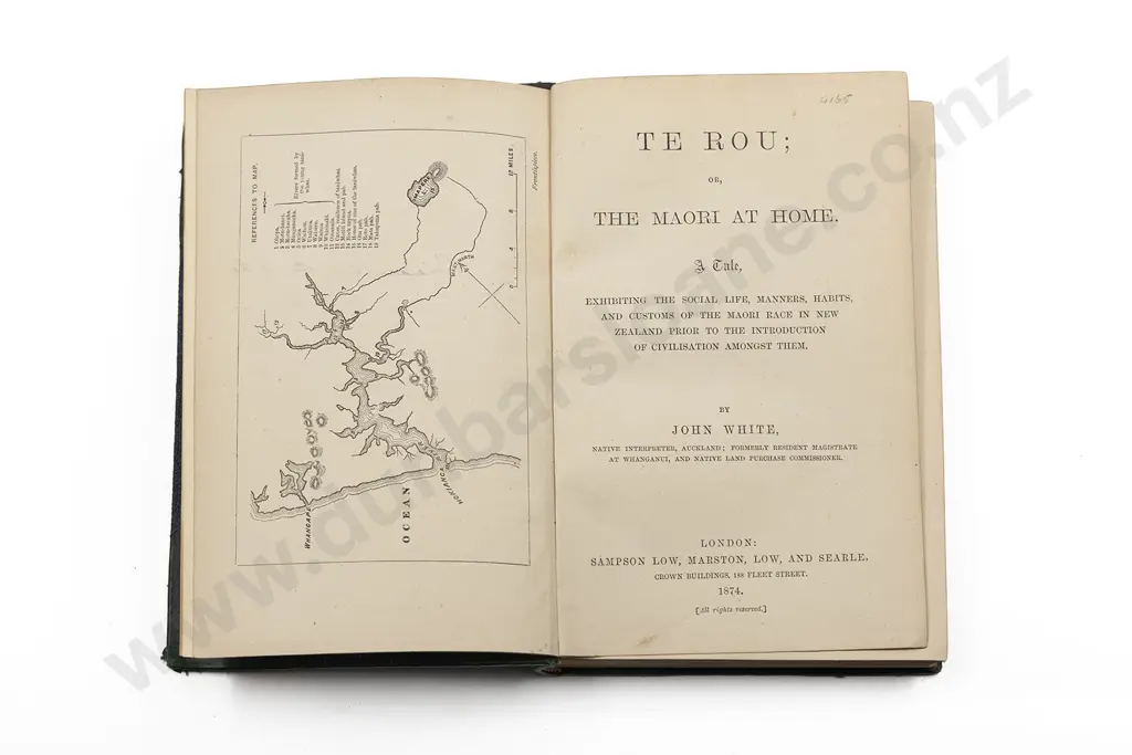 White John - Te Rou; or The Maori At Home Image 1++