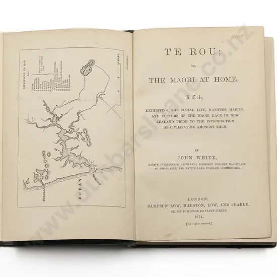 White John - Te Rou; or The Maori At Home