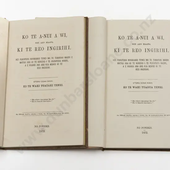Colenso, William, Willie's First English Book (Parts I & II of 3)