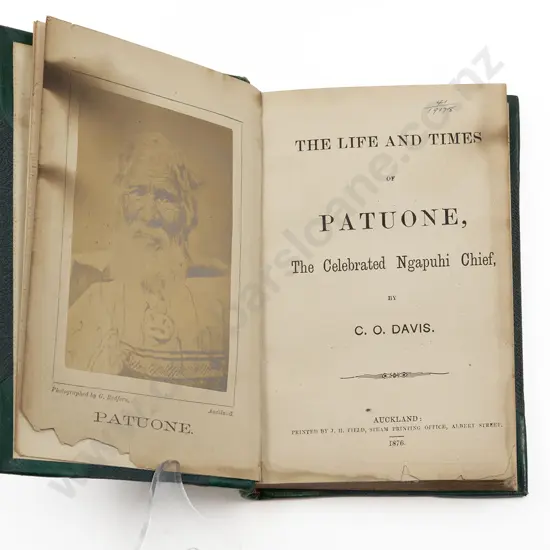 Davis C O - The Life And Times of Patuone The Celebrated Ngapuhi Chief