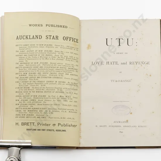 Tua-O-Rangi (Margaret Bullock) - UTU