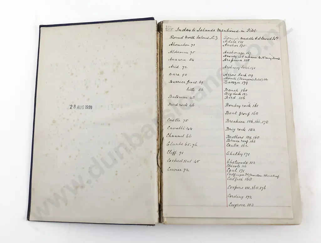 Tilly T C - (Ed) Brett's New Zealand nd South Pacific Pilot and Nautical Almanac for 1881 Image 1++