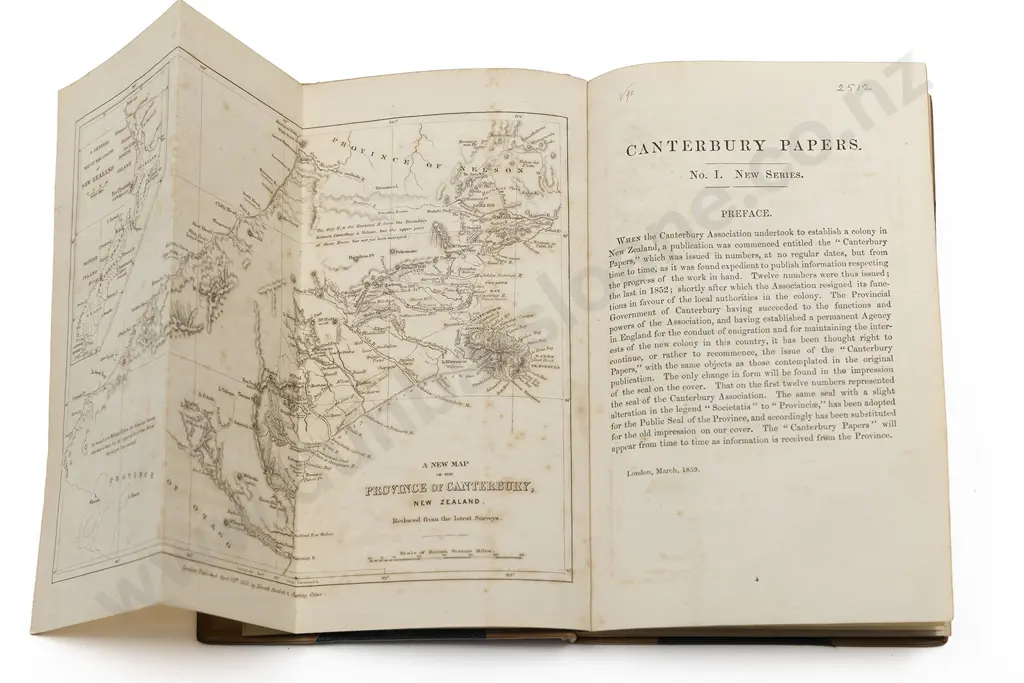 (-) Canterbury Papers No I New Series 1859 Image 1++