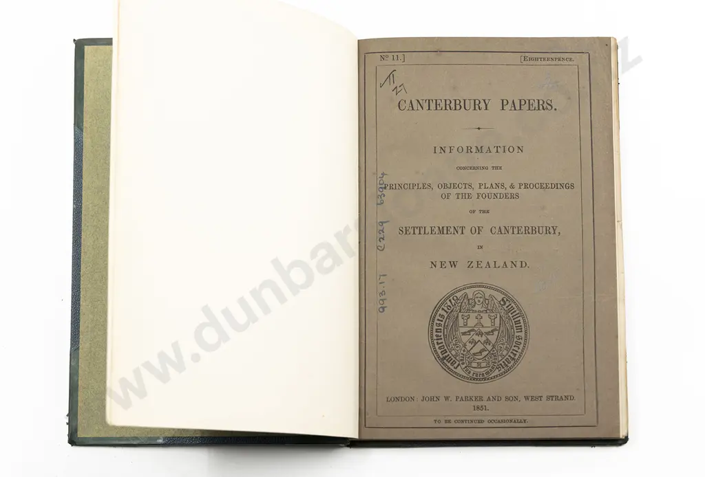 Canterbury Papers No 11 Image 1++