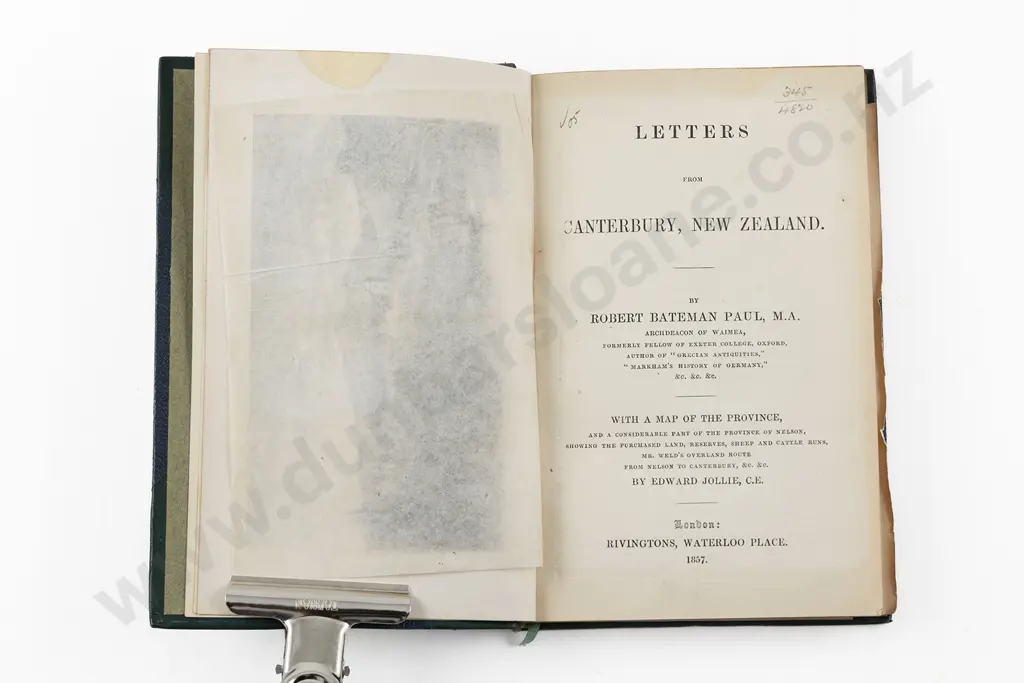 Paul Robert Bateman - Letters from Canterbury New Zealand Image 1++