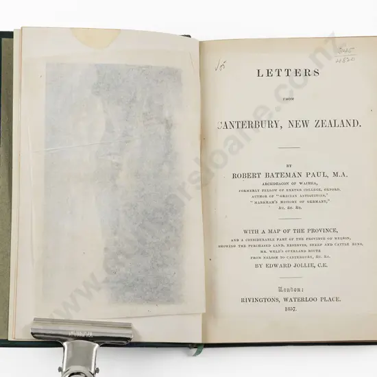 Paul Robert Bateman - Letters from Canterbury New Zealand