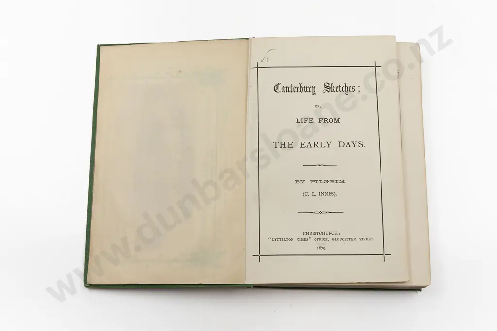 Pilgrim (C L Innes) Canterbury Sketches or Life From The Early Days Image 1++