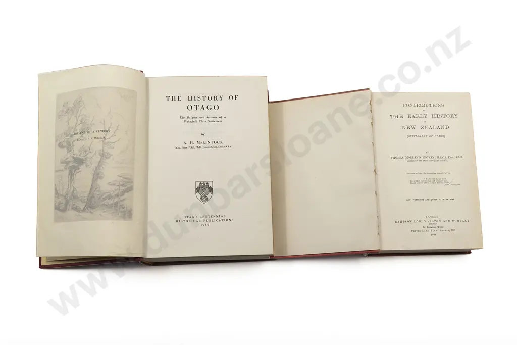 2 Volumes Relating To Otago Image 1++